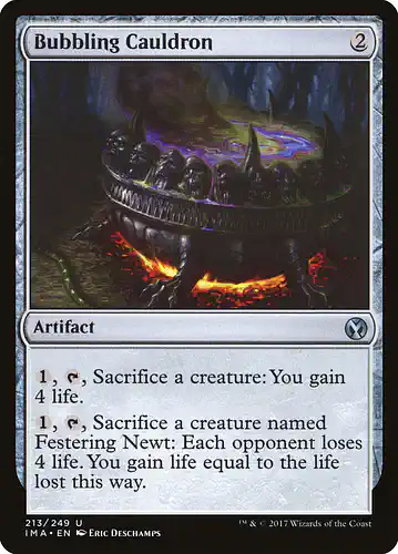 Bubbling Cauldron - ima Spoiler