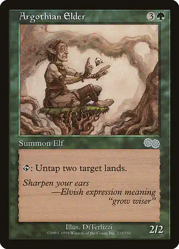Argothian Elder - usg Spoiler