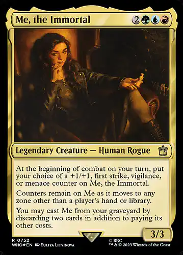 Me, the Immortal - who Spoiler