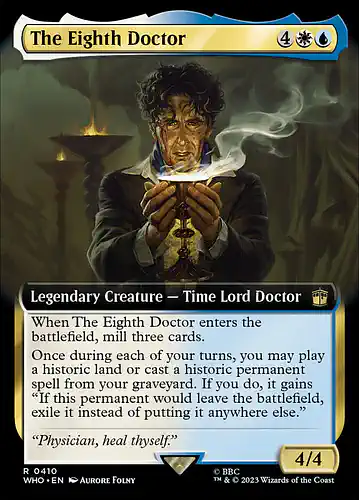 The Eighth Doctor - who Spoiler