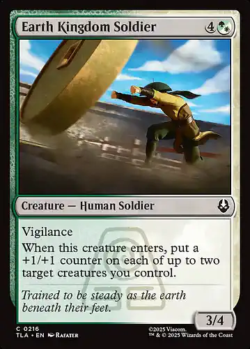 Earth Kingdom Soldier - tla Spoiler