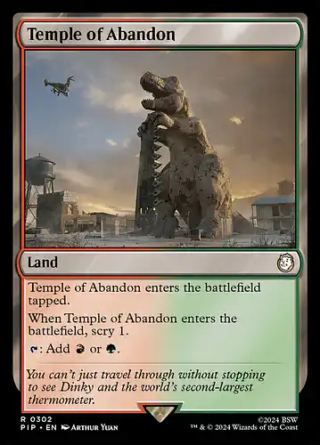 Temple of Abandon - pip Spoiler
