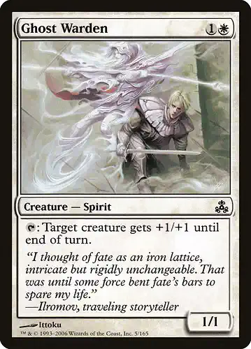 Ghost Warden - gpt Spoiler