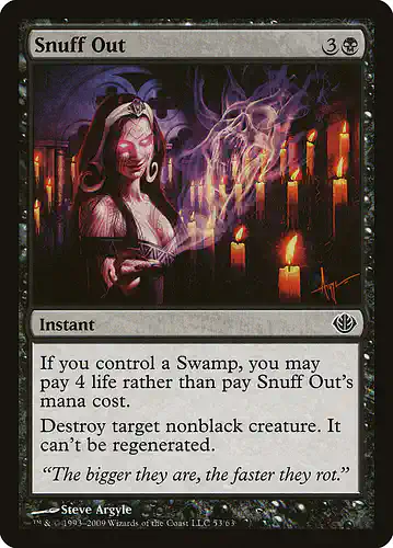 Snuff Out - ddd Spoiler