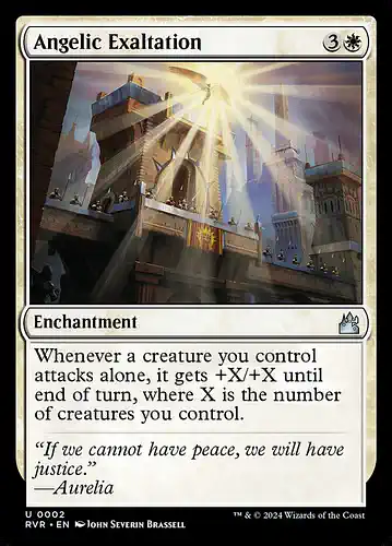 Angelic Exaltation - rvr Spoiler