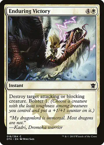 Enduring Victory - dtk Spoiler