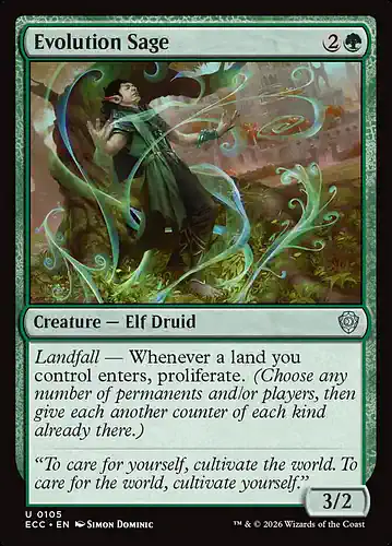 Evolution Sage - ecc Spoiler
