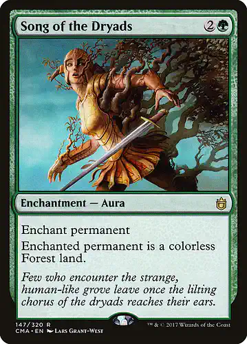 Song of the Dryads - cma Spoiler