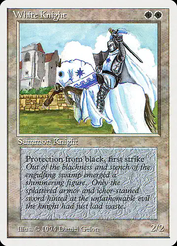 White Knight - sum Spoiler