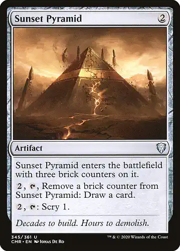 Sunset Pyramid - cmr Spoiler