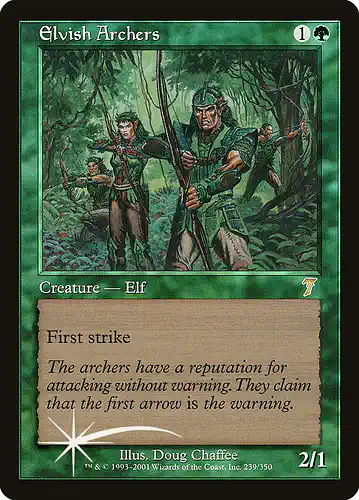 Elvish Archers - 7ed Spoiler