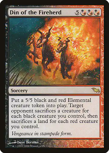 Din of the Fireherd - shm Spoiler