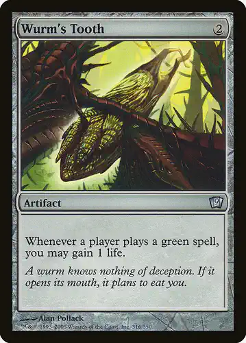 Wurm's Tooth - 9ed Spoiler