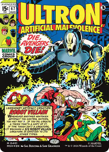 Ultron, Artificial Malevolence - msh Spoiler