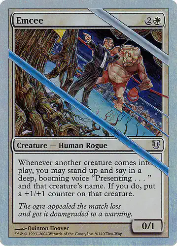 Emcee - unh Spoiler