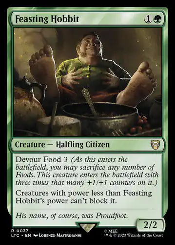 Feasting Hobbit - ltc Spoiler