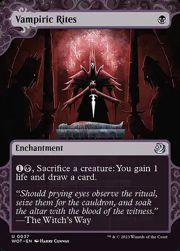 Vampiric Rites - wot Spoiler