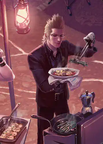 Campsite Cuisine - fic Spoiler