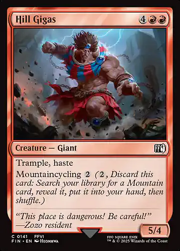 Hill Gigas - fin Spoiler