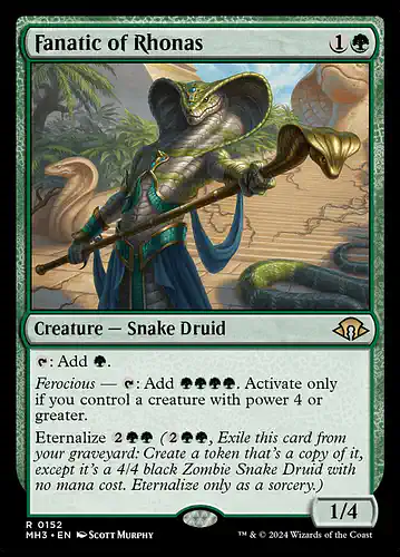 Fanatic of Rhonas - mh3 Spoiler