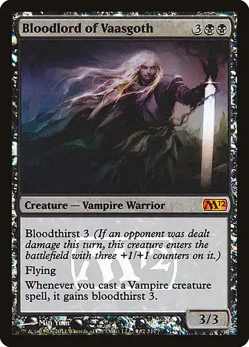 Bloodlord of Vaasgoth - m12 Spoiler