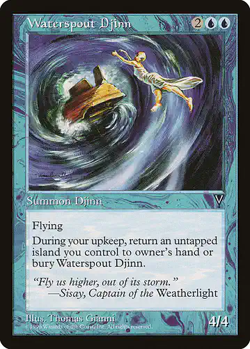 Waterspout Djinn - vis Spoiler