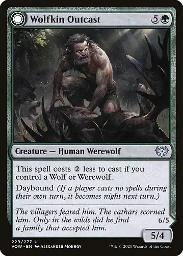 Wolfkin Outcast - vow Spoiler