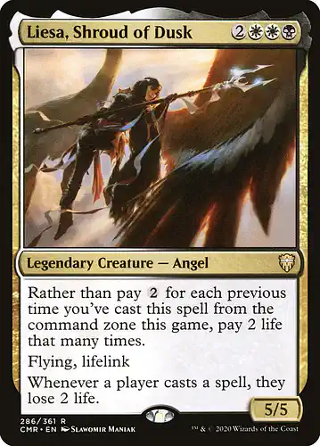 Liesa, Shroud of Dusk - cmr Spoiler