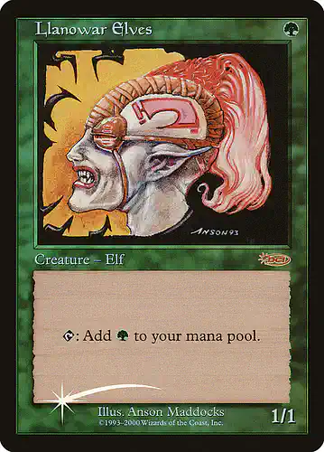 Llanowar Elves - fnm Spoiler