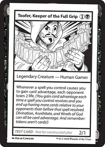 Toofer, Keeper of the Full Grip - mb2 Spoiler