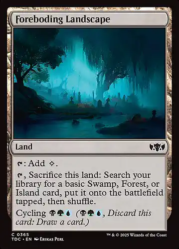 Foreboding Landscape - tdc Spoiler