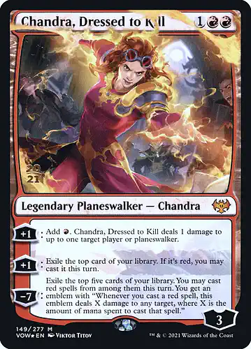 Chandra, Dressed to Kill - vow Spoiler