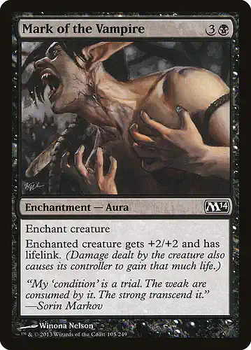 Mark of the Vampire - m14 Spoiler