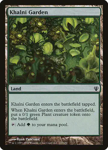 Khalni Garden - arc Spoiler