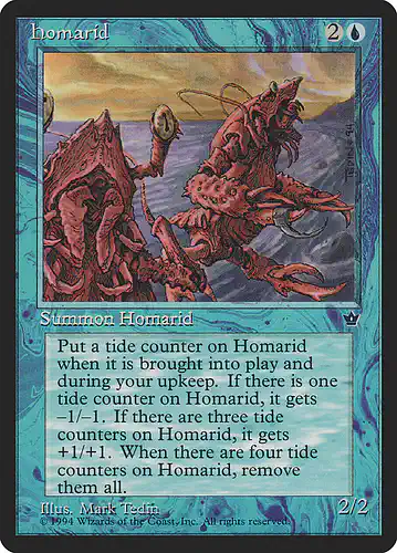 Homarid - fem Spoiler