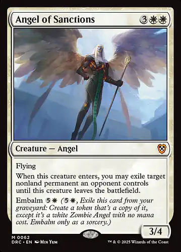 Angel of Sanctions - drc Spoiler