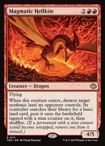 Magmatic Hellkite - tdm Spoiler