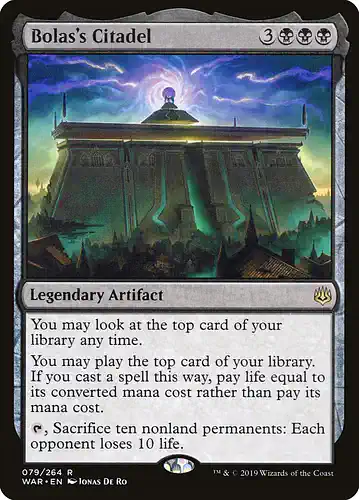 Bolas's Citadel - war Spoiler