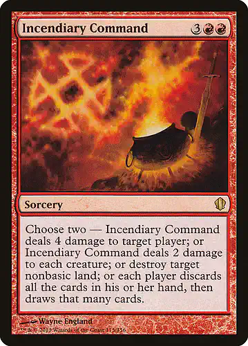 Incendiary Command - c13 Spoiler