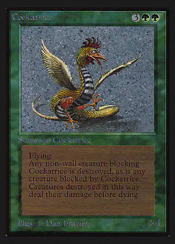 Cockatrice - cei Spoiler