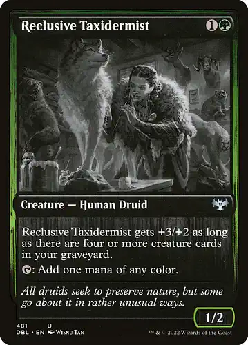 Reclusive Taxidermist - dbl Spoiler