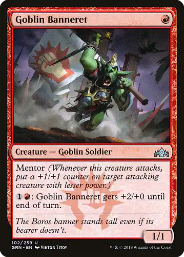 Goblin Banneret - grn Spoiler