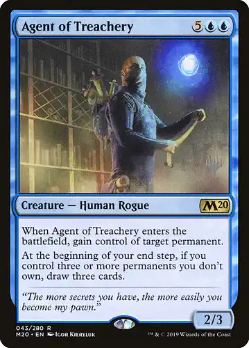 Agent of Treachery - m20 Spoiler
