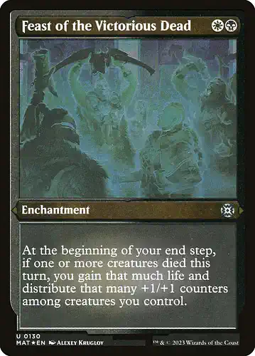 Feast of the Victorious Dead - mat Spoiler