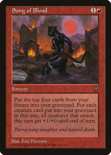 Song of Blood - vis Spoiler