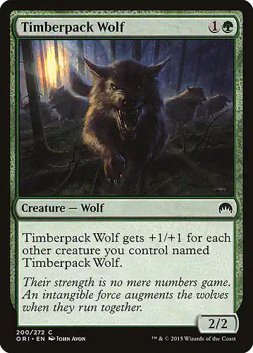 Timberpack Wolf - ori Spoiler
