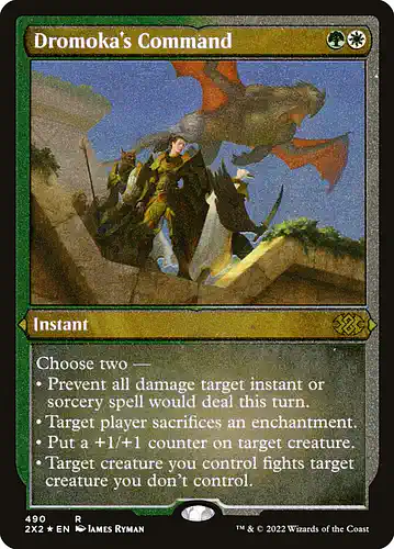 Dromoka's Command - 2x2 Spoiler