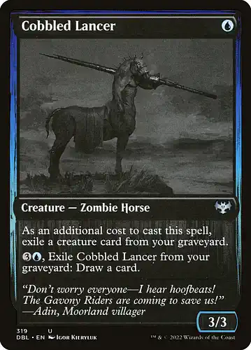 Cobbled Lancer - dbl Spoiler
