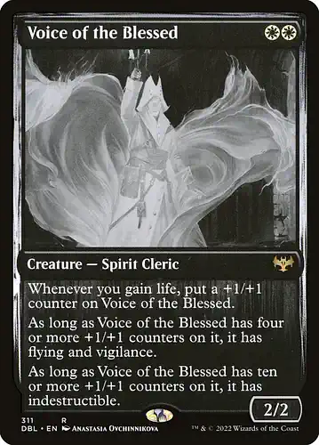 Voice of the Blessed - dbl Spoiler