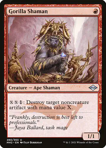 Gorilla Shaman - mh2 Spoiler